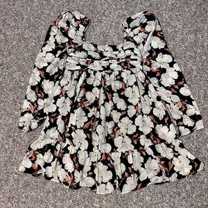 Abercrombie & Fitch Long-sleeve Mini Dress